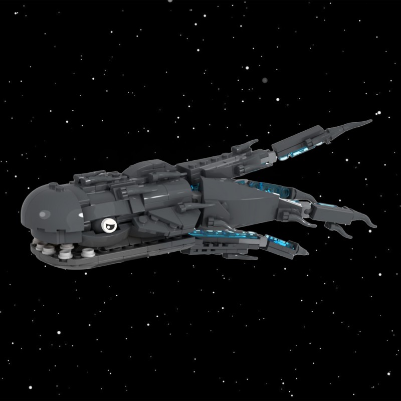 GOBRICKS MOC 200357 Purrgil (Space Whale) - Size: L - YWOBB