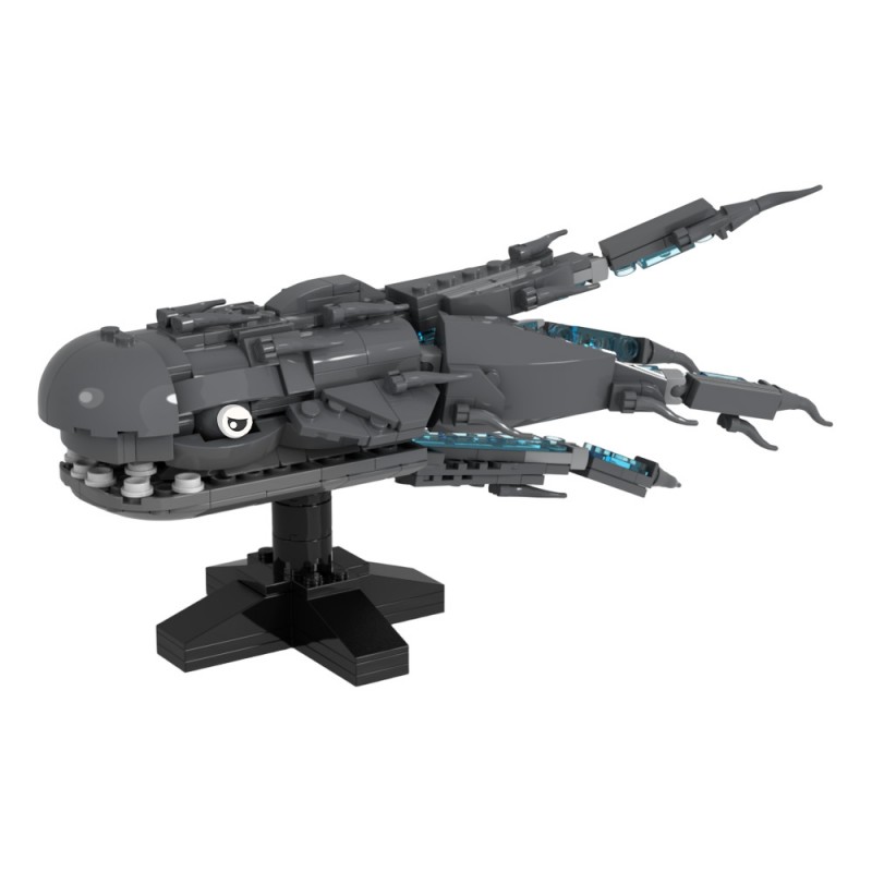 GOBRICKS MOC 200357 Purrgil (Space Whale) - Size: L - YWOBB