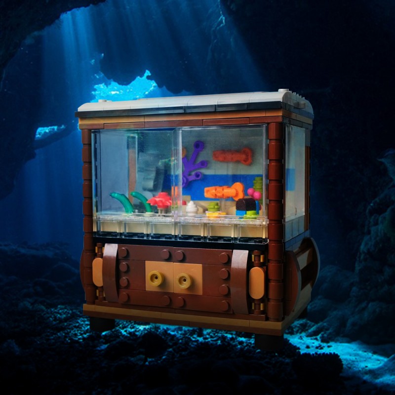 GOBRICKS MOC 200569 Animated Aquarium - YWOBB