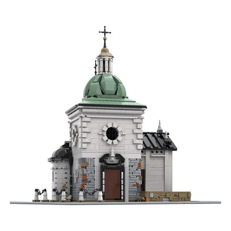 GOBRICKS MOC 198648 Adalbert's Church - YWOBB