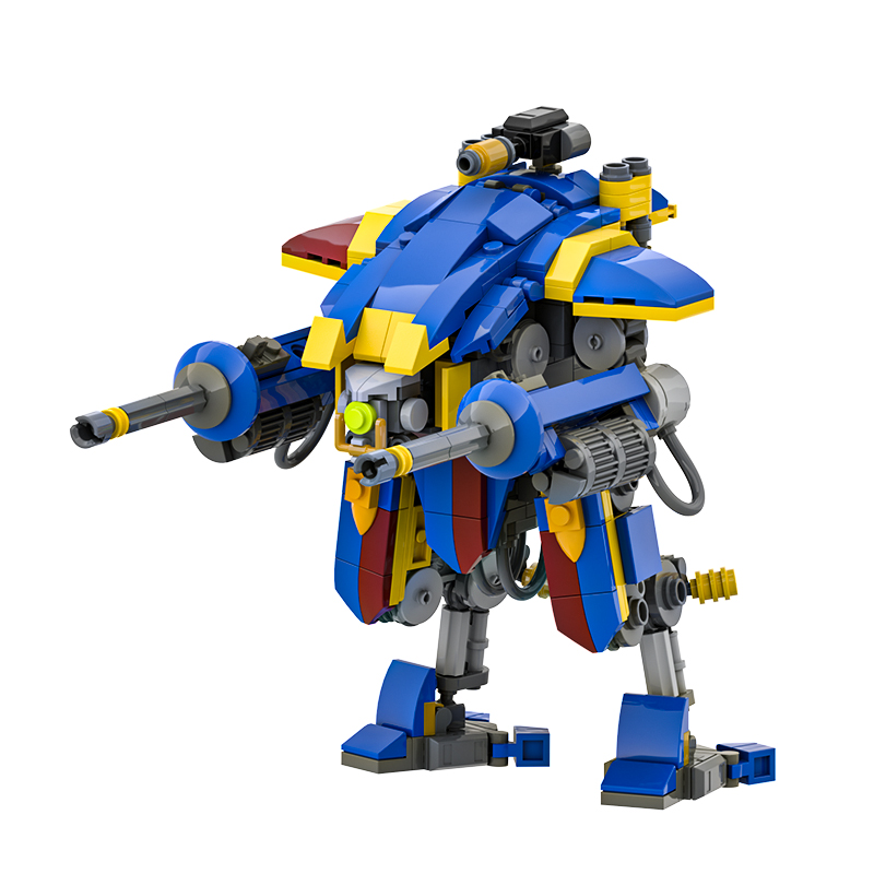 GOBRICKS MOC 200899 Armiger Helverin (House Terryn) - Warhammer 40K - YWOBB