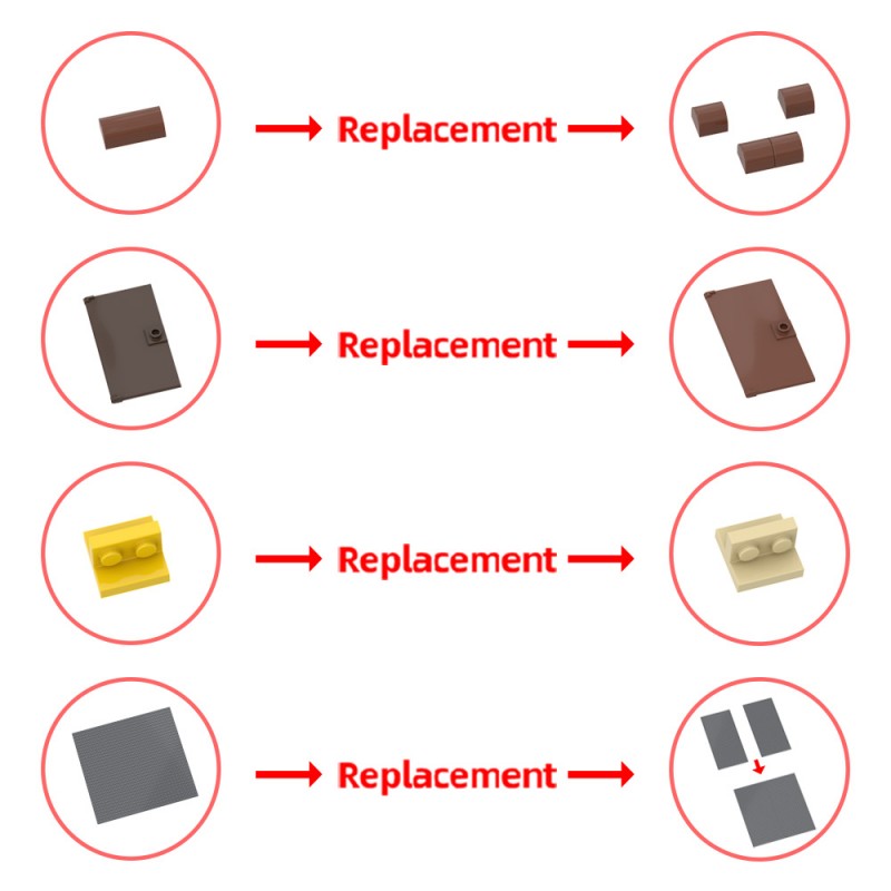 GOBRICKS MOC 198648 Adalbert's Church - YWOBB