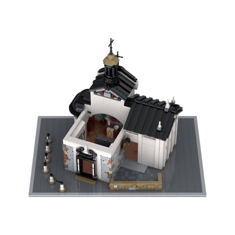 GOBRICKS MOC 198648 Adalbert's Church - YWOBB