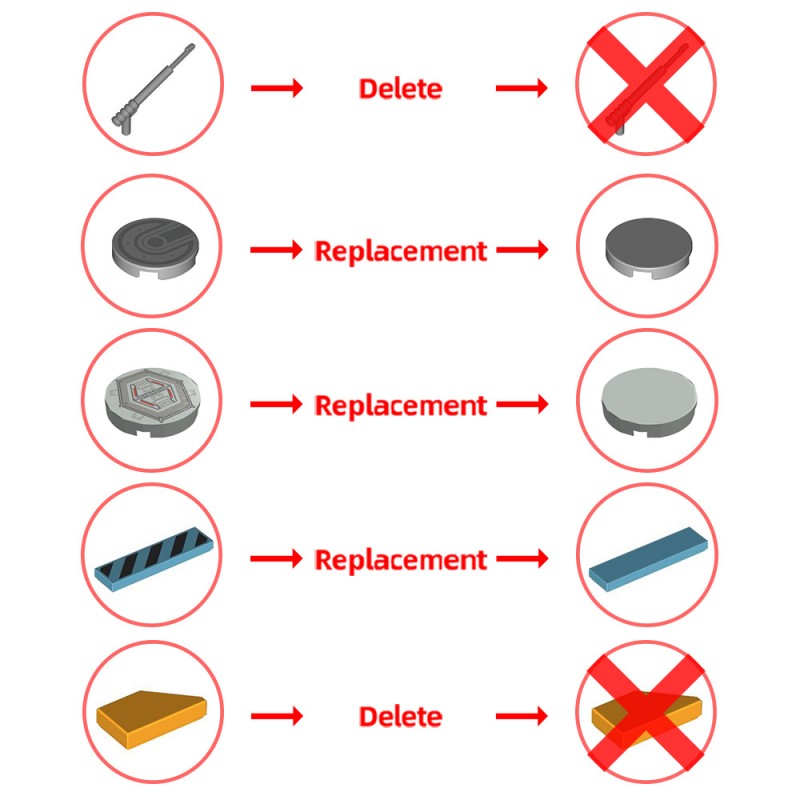 GOBRICKS MOC 199720 Firestarter FS9 Battlemech - YWOBB