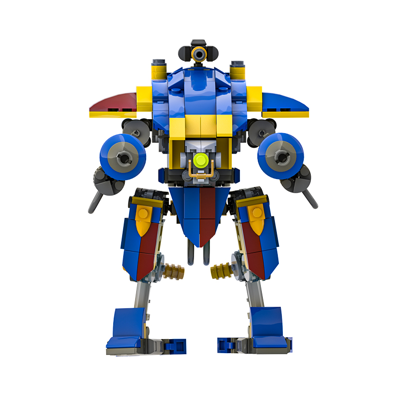 GOBRICKS MOC 200899 Armiger Helverin (House Terryn) - Warhammer 40K - YWOBB