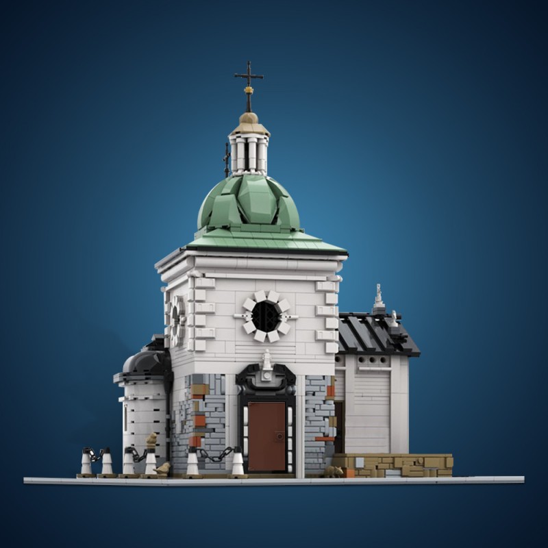 GOBRICKS MOC 198648 Adalbert's Church - YWOBB
