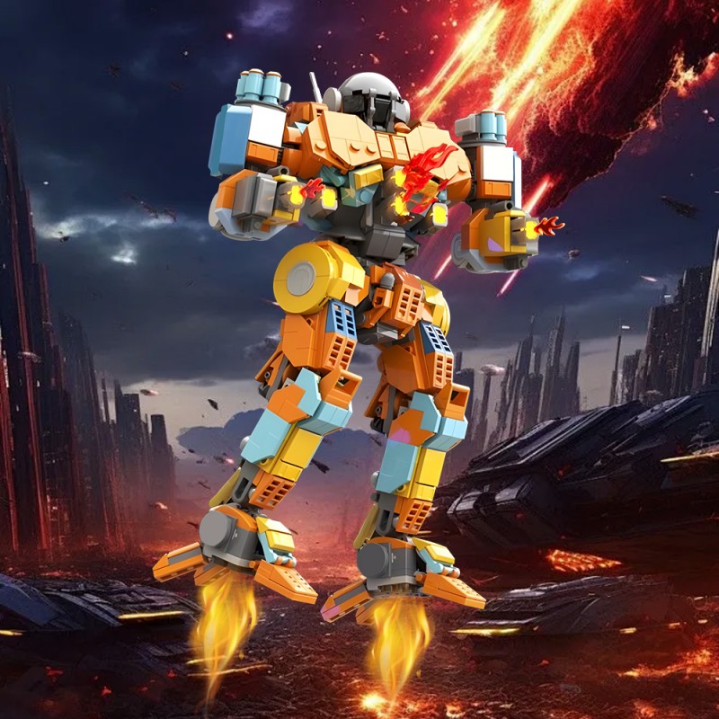 GOBRICKS MOC 199720 Firestarter FS9 Battlemech - YWOBB