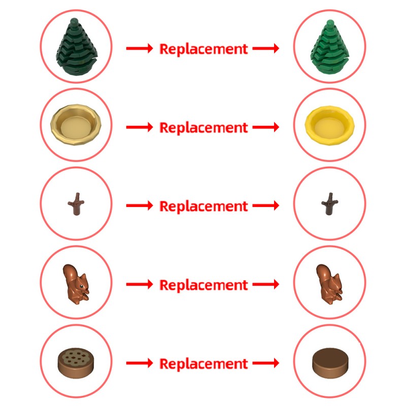 GOBRICKS MOC 199733 Winter Village Church - YWOBB