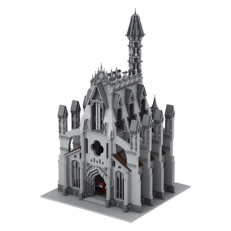 GOBRICKS MOC A1788 Cathedral of the Great Visage - YWOBB