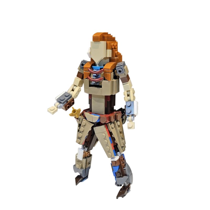GOBRICKS MOC 201430 Aloy Horizon Zero Dawn/Horizon Forbidden West - YWOBB