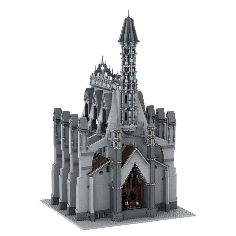 GOBRICKS MOC A1788 Cathedral of the Great Visage - YWOBB