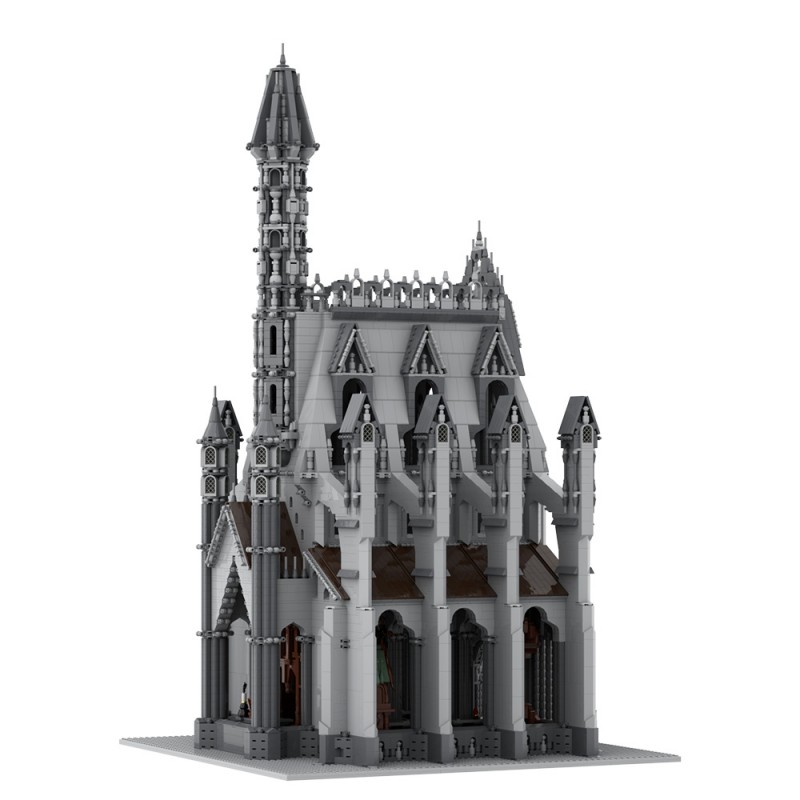 GOBRICKS MOC A1788 Cathedral of the Great Visage - YWOBB