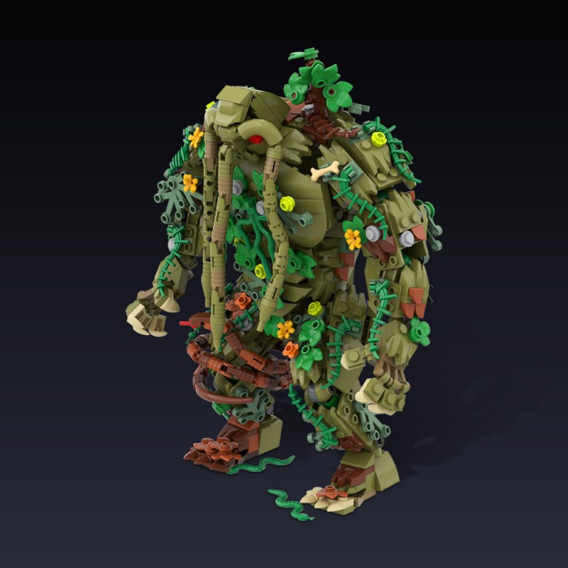 GOBRICKS MOC A1821 Man-Thing - YWOBB