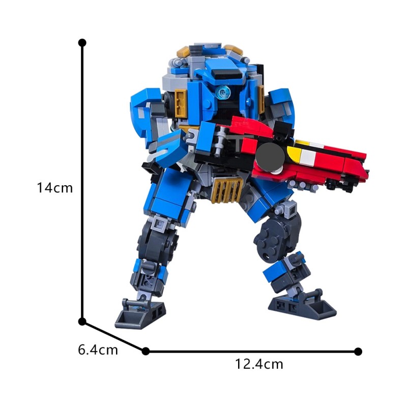GOBRICKS MOC 200732 Ion Prime Titan from Titanfall 2 - YWOBB