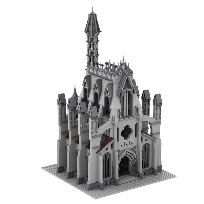 GOBRICKS MOC A1788 Cathedral of the Great Visage - YWOBB