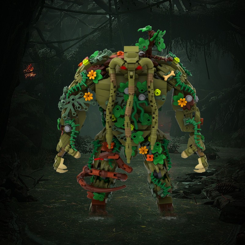 GOBRICKS MOC A1821 Man-Thing - YWOBB