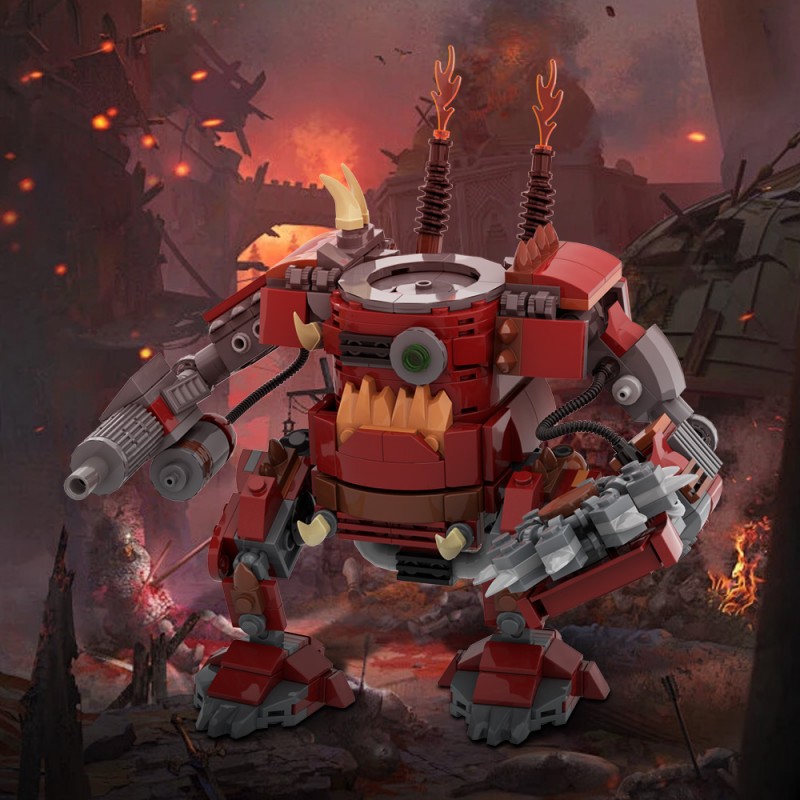 GOBRICKS MOC 141936 Warhammer 40K Ork Killa Kan - YWOBB
