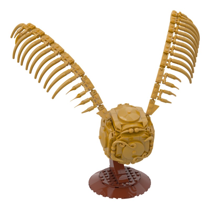GOBRICKS MOC A0690 Harry Potter - F-A0621 Golden Snitch (Gold) - YWOBB