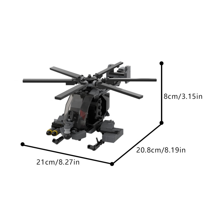 GOBRICKS MOC 200364 AH-7 Notar - YWOBB