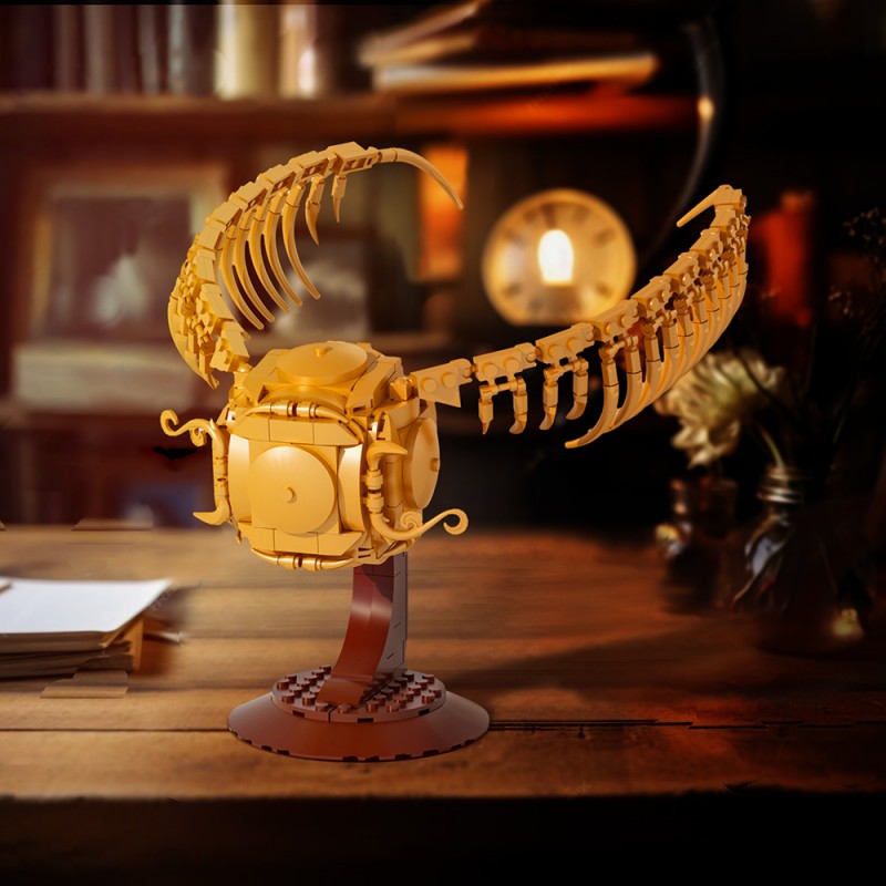 GOBRICKS MOC A0690 Harry Potter - F-A0621 Golden Snitch (Gold) - YWOBB