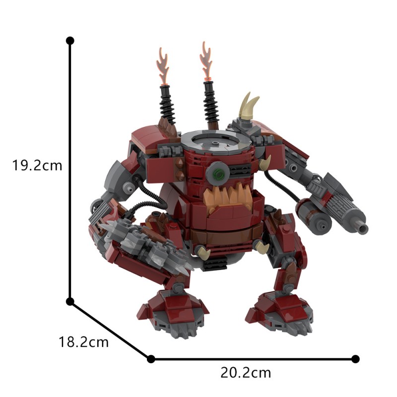 GOBRICKS MOC 141936 Warhammer 40K Ork Killa Kan - YWOBB