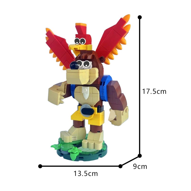 GOBRICKS MOC 198710 Banjo-Kazooie - YWOBB