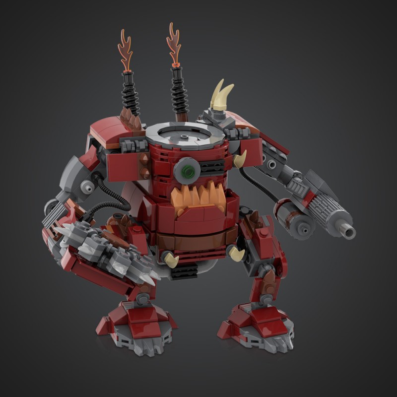 GOBRICKS MOC 141936 Warhammer 40K Ork Killa Kan - YWOBB