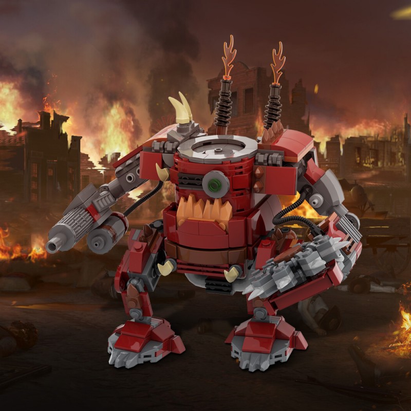 GOBRICKS MOC 141936 Warhammer 40K Ork Killa Kan - YWOBB