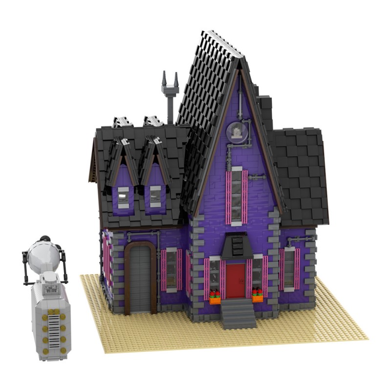 GOBRICKS MOC A1787 Despicable Me Gru's House - YWOBB