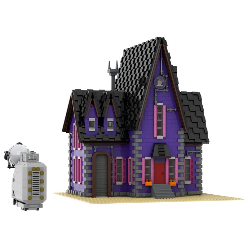 GOBRICKS MOC A1787 Despicable Me Gru's House - YWOBB