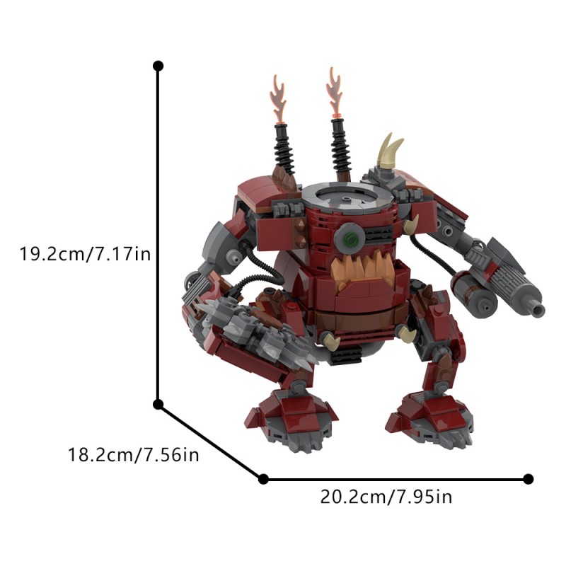 GOBRICKS MOC 141936 Warhammer 40K Ork Killa Kan - YWOBB