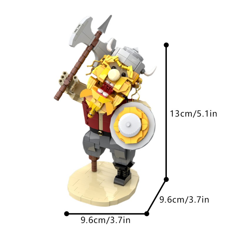 GOBRICKS MOC 198104 Viking - YWOBB
