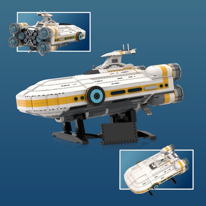GOBRICKS MOC 193498 Subnautica The Aurora - YWOBB