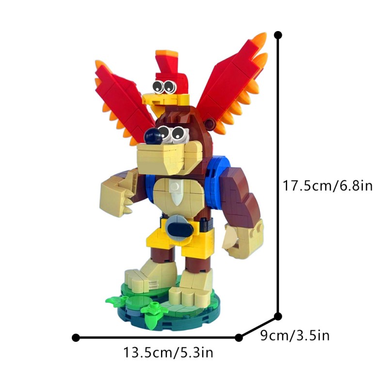 GOBRICKS MOC 198710 Banjo-Kazooie - YWOBB