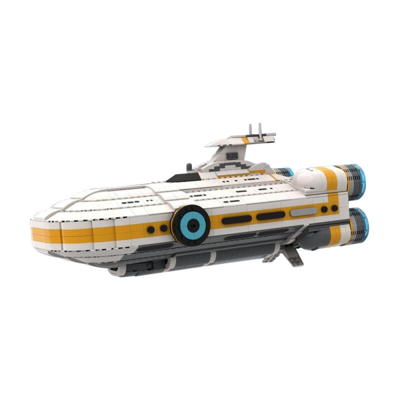 GOBRICKS MOC 193498 Subnautica The Aurora - YWOBB