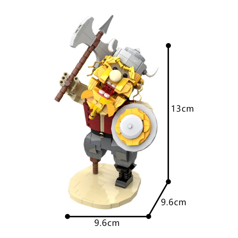 GOBRICKS MOC 198104 Viking - YWOBB