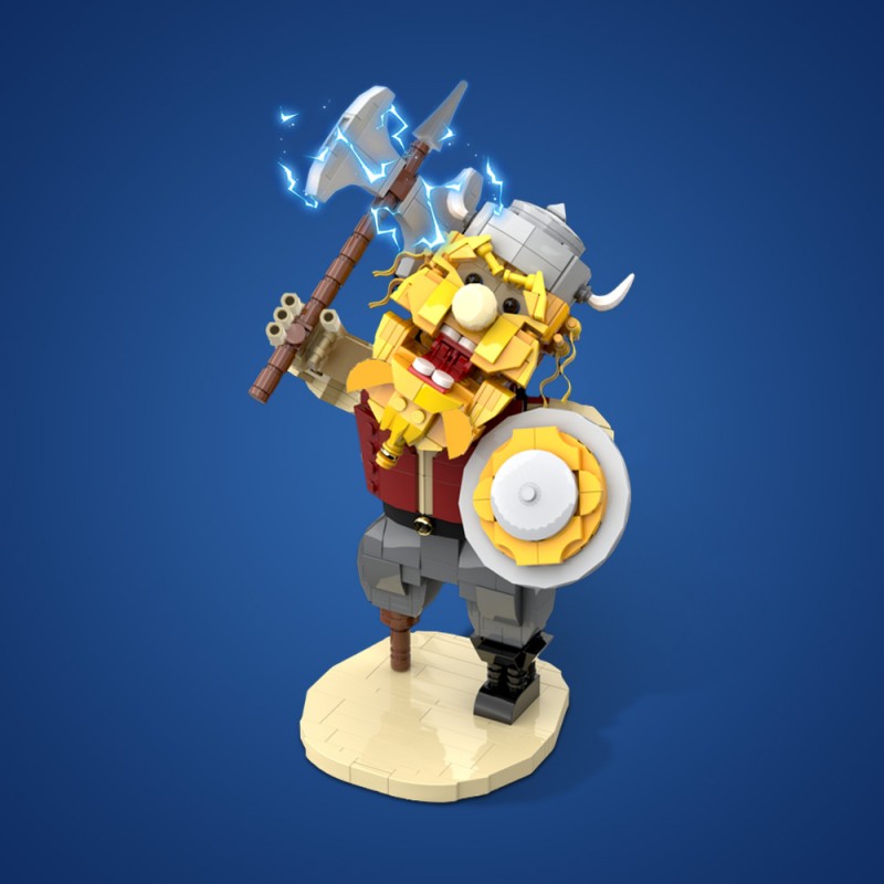 GOBRICKS MOC 198104 Viking - YWOBB