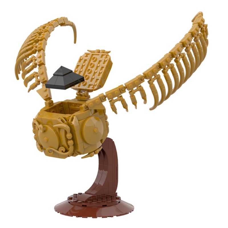 GOBRICKS MOC A0690 Harry Potter - F-A0621 Golden Snitch (Gold) - YWOBB
