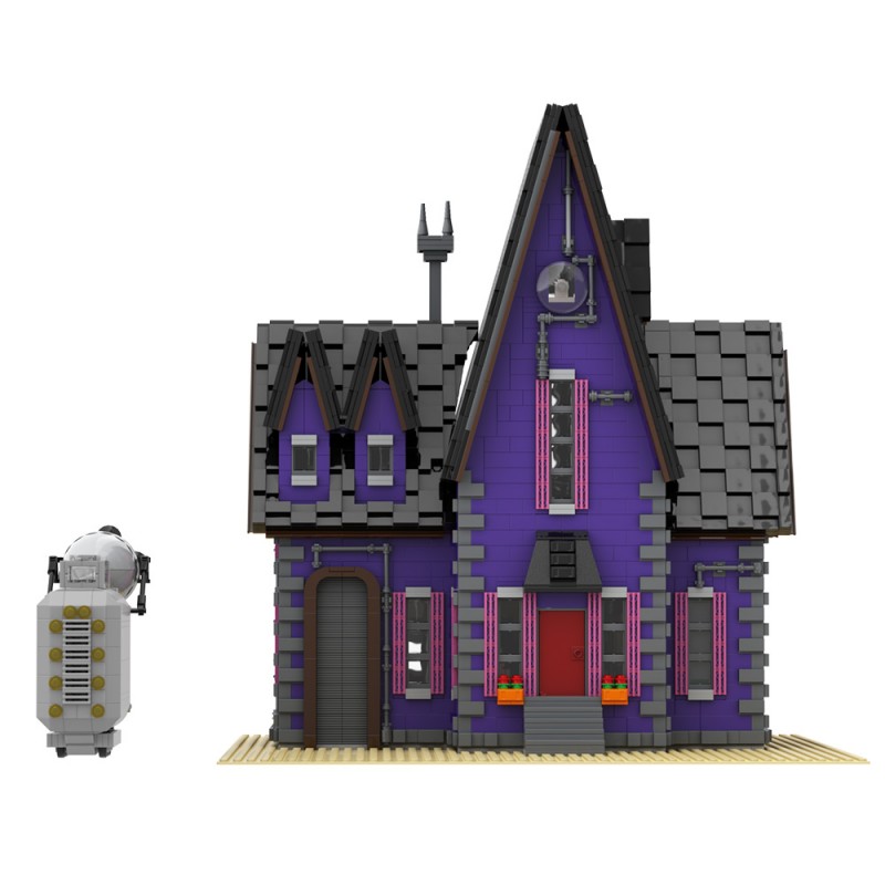 GOBRICKS MOC A1787 Despicable Me Gru's House - YWOBB