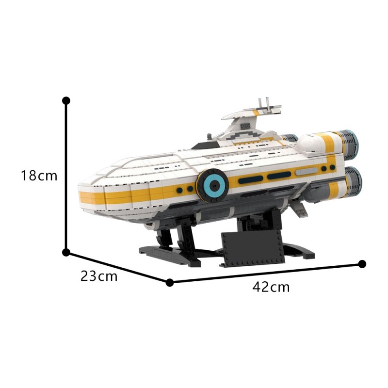 GOBRICKS MOC 193498 Subnautica The Aurora - YWOBB