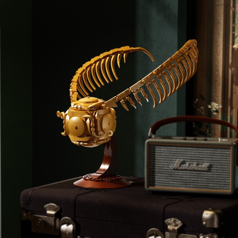 GOBRICKS MOC A0690 Harry Potter - F-A0621 Golden Snitch (Gold) - YWOBB