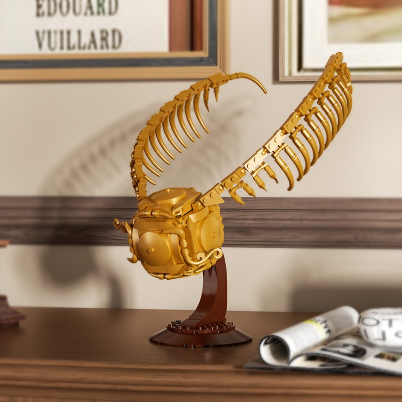 GOBRICKS MOC A0690 Harry Potter - F-A0621 Golden Snitch (Gold) - YWOBB