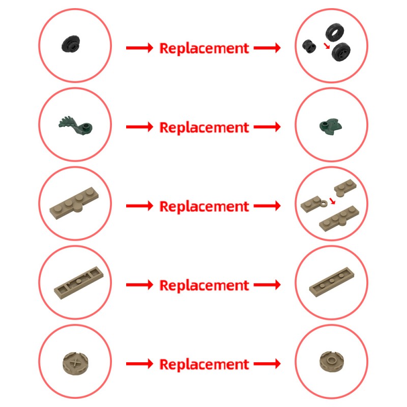 GOBRICKS MOC 191948 Storage Hut - Viking Village Expansion - YWOBB