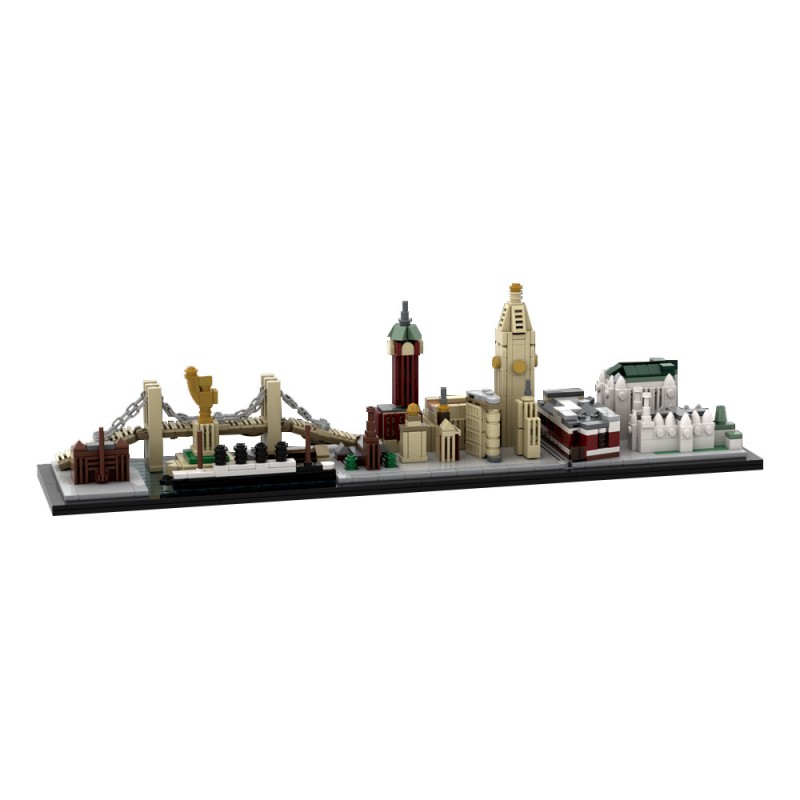 GOBRICKS MOC 199709 New York City Skyline 1900's - YWOBB