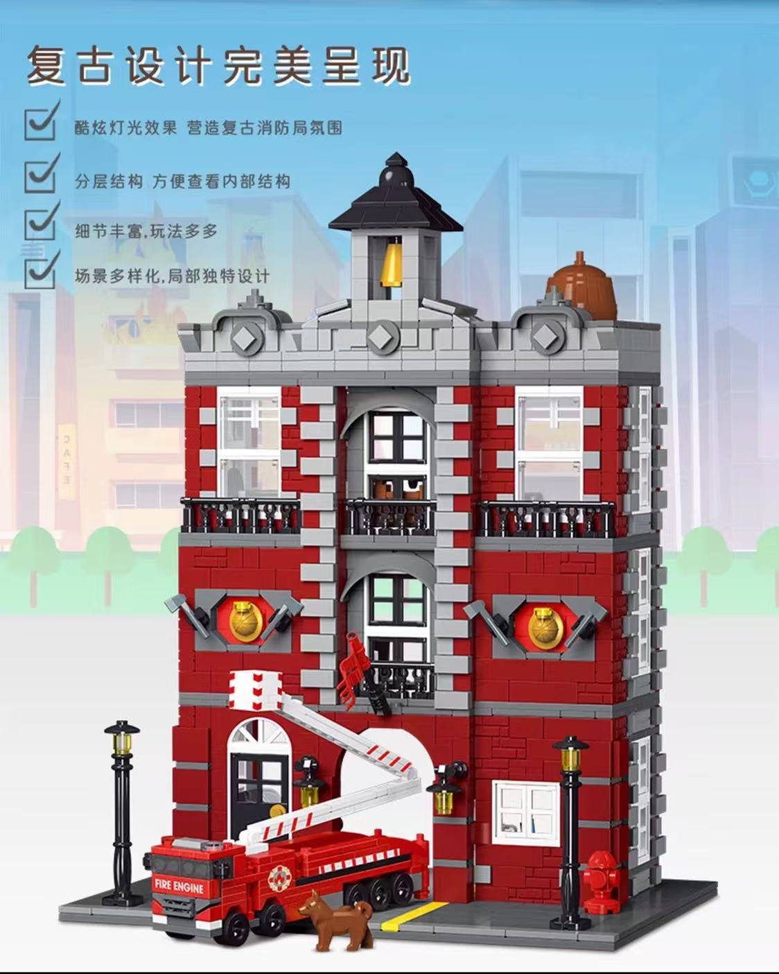 Mork 20122 Fire Station - YWOBB