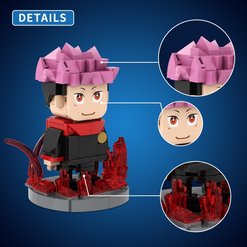 GOBRICKS MOC A1767Y02 Jujutsu Kaisen - YWOBB