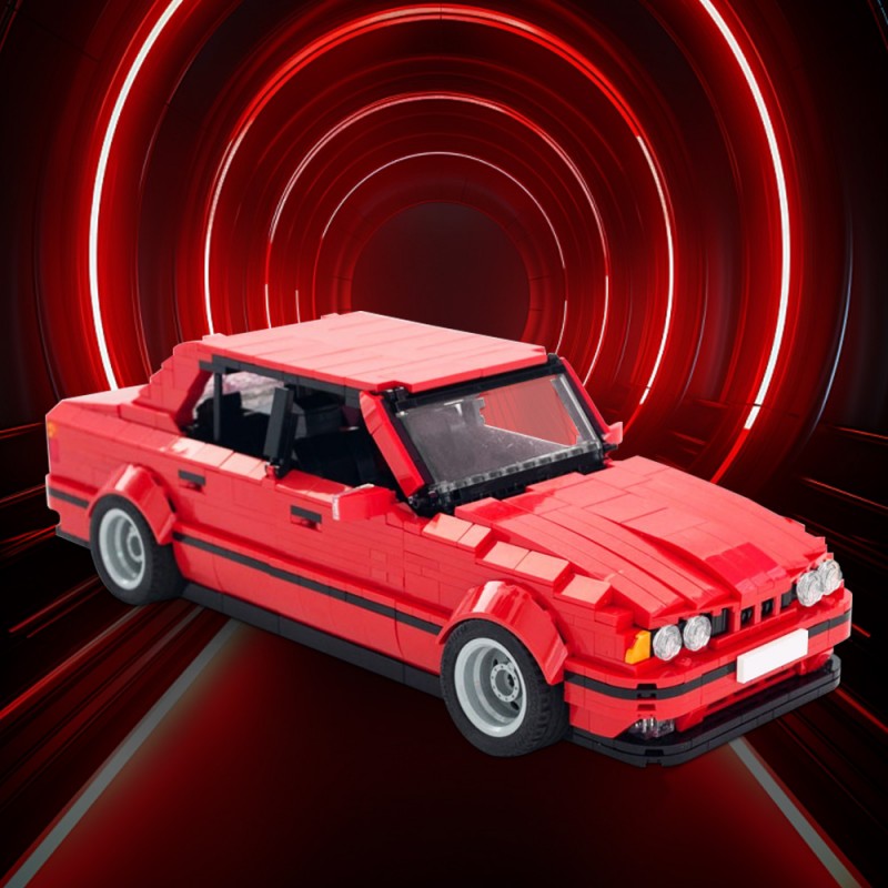 GOBRICKS MOC 196721 BMW M5 E34 - YWOBB