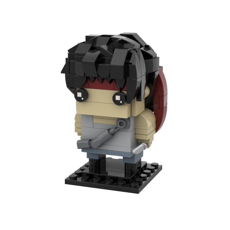 GOBRICKS MOC 194662 Rambo - First Blood - YWOBB