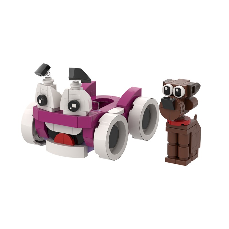 GOBRICKS MOC 197872 Putt-Putt & Pep - YWOBB