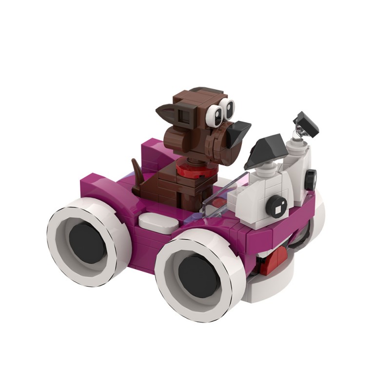 GOBRICKS MOC 197872 Putt-Putt & Pep - YWOBB